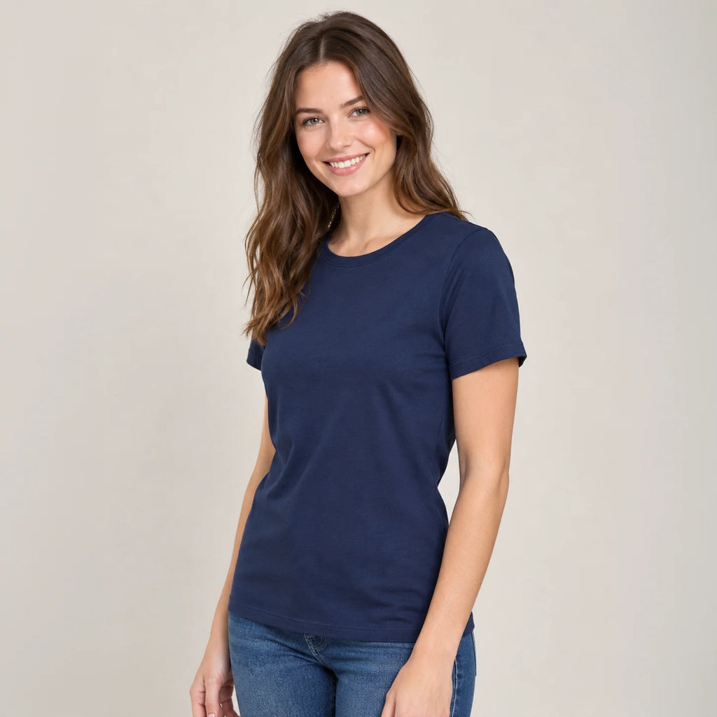 T-shirt Manches Courtes Femme Bio – 140g/m²