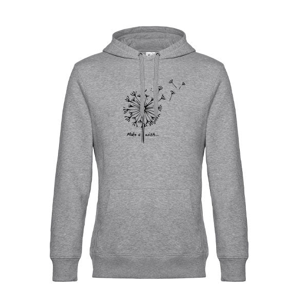 sweat à capuche homme original Make a wish