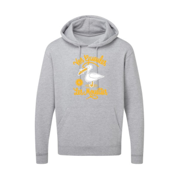 Vos gueules les mouettes  -Sweat capuche