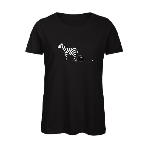 Zèbre   T-shirt femme bio