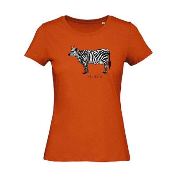 drole de zebre   T-shirt femme bio