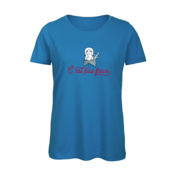 C'est pas faux   T-shirt femme bio