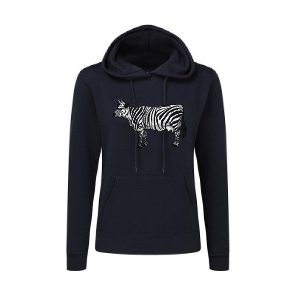 drole de zebre SG - Ladies' Hooded Sweatshirt Sweat capuche femme