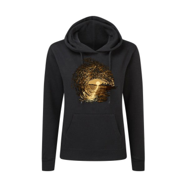 tube SG - Ladies' Hooded Sweatshirt Sweat capuche femme