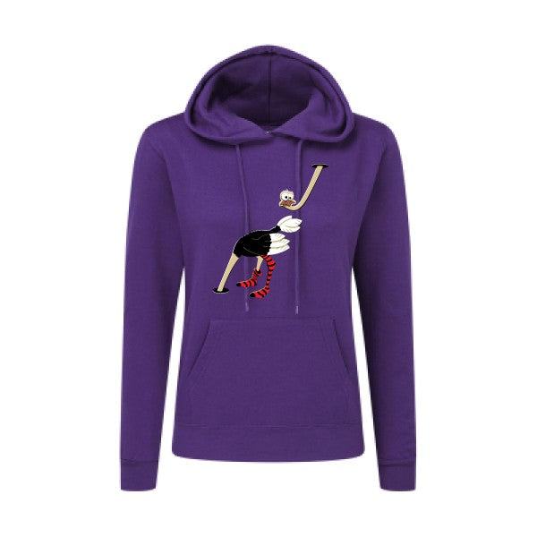 Autruche SG - Ladies' Hooded Sweatshirt Sweat capuche femme