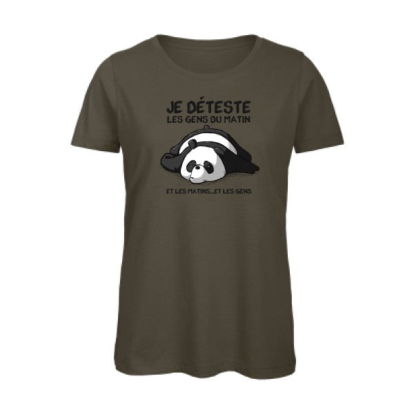 Pas du matin   T-shirt femme bio