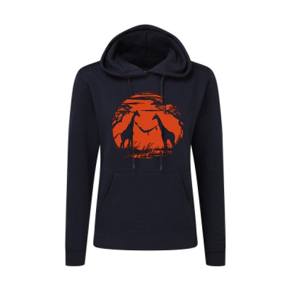 girafe SG - Ladies' Hooded Sweatshirt Sweat capuche femme