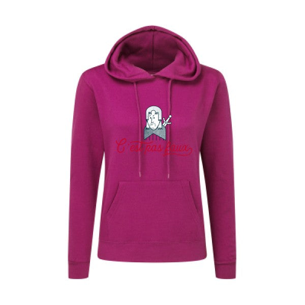 C'est pas faux SG - Ladies' Hooded Sweatshirt Sweat capuche femme