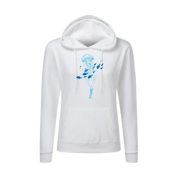 Under the sky SG - Ladies' Hooded Sweatshirt Sweat capuche femme