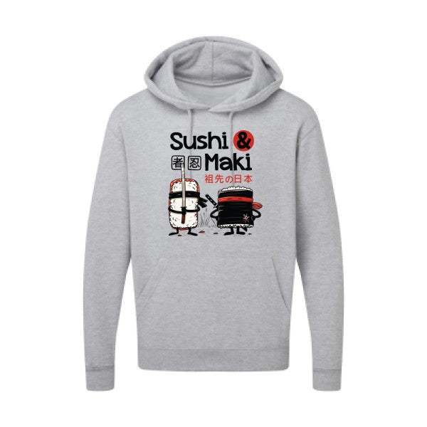 Sushi et Maki  -Sweat capuche