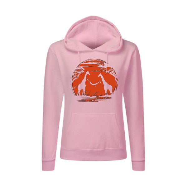 girafe SG - Ladies' Hooded Sweatshirt Sweat capuche femme