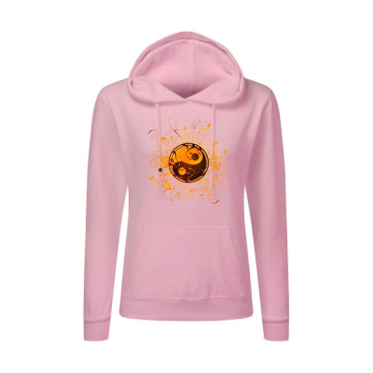 ying yang SG - Ladies' Hooded Sweatshirt Sweat capuche femme