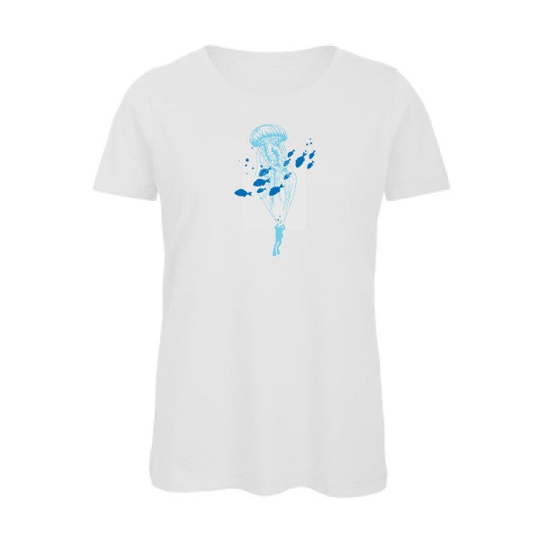 Under the sky   T-shirt femme bio