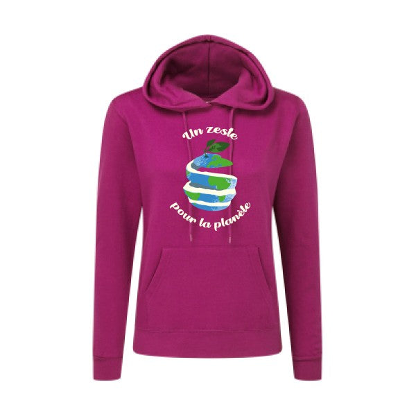 Un p'tit zeste... SG - Ladies' Hooded Sweatshirt Sweat capuche femme