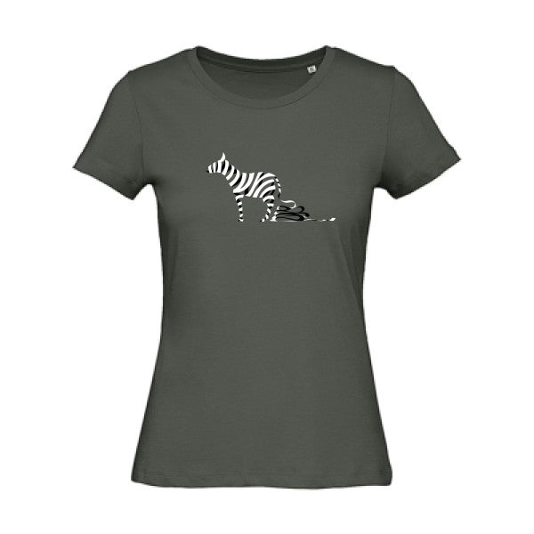 Zèbre   T-shirt femme bio