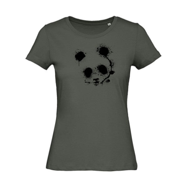 panda   T-shirt femme bio