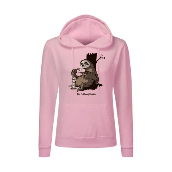 Procaféination SG - Ladies' Hooded Sweatshirt Sweat capuche femme