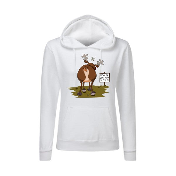 Gaz à effet de cerf SG - Ladies' Hooded Sweatshirt Sweat capuche femme