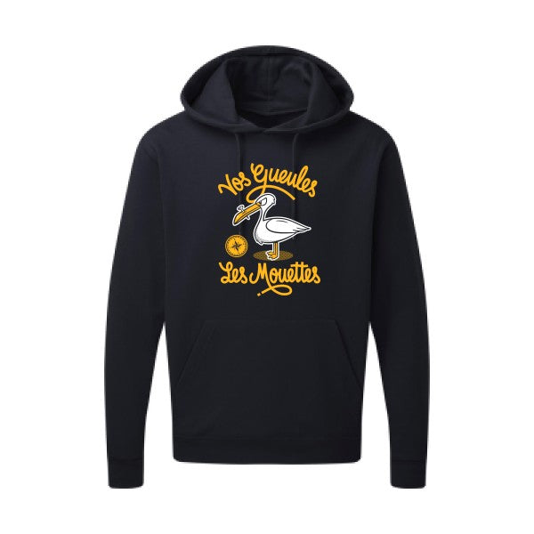 Vos gueules les mouettes  -Sweat capuche