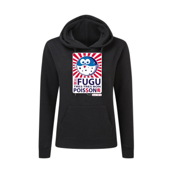 Fugu SG - Ladies' Hooded Sweatshirt Sweat capuche femme