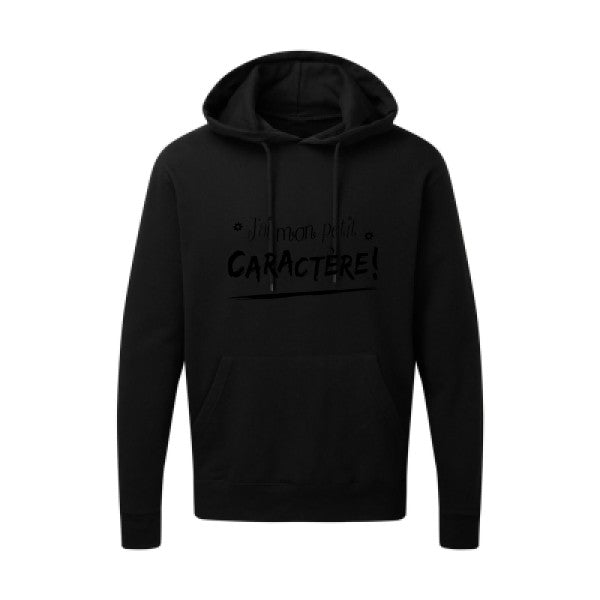 J'ai mon petit CARACTÈRE ! Sweat capuche homme 