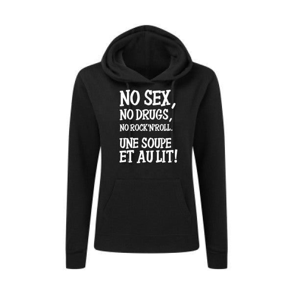 NO...  - Sweatshirt Sweat capuche femme