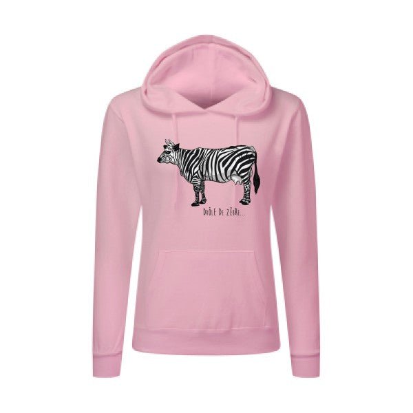 drole de zebre SG - Ladies' Hooded Sweatshirt Sweat capuche femme