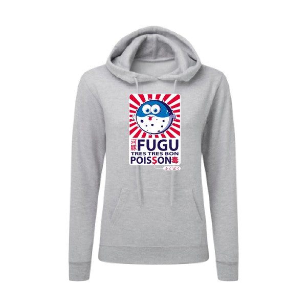 Fugu SG - Ladies' Hooded Sweatshirt Sweat capuche femme