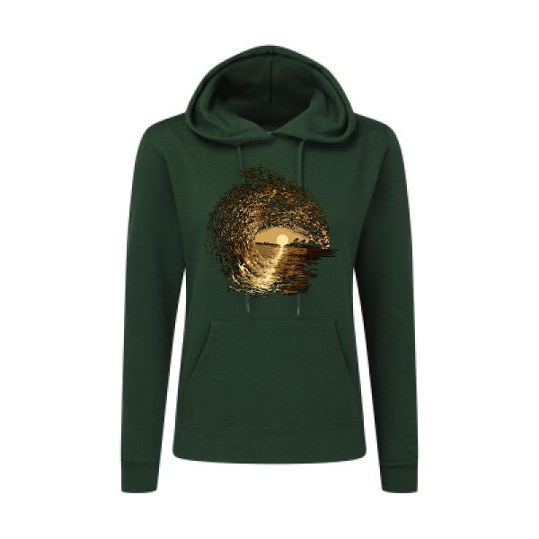 tube SG - Ladies' Hooded Sweatshirt Sweat capuche femme