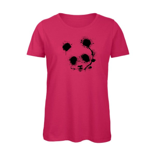 panda   T-shirt femme bio