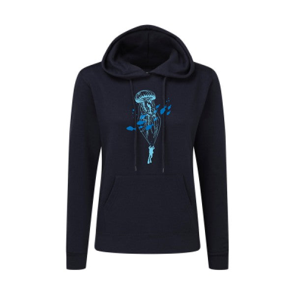 Under the sky SG - Ladies' Hooded Sweatshirt Sweat capuche femme