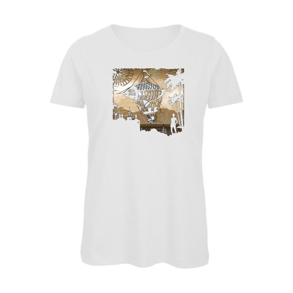 Carnet de voyage   T-shirt femme bio