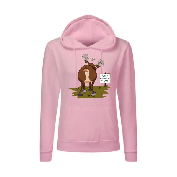 Gaz à effet de cerf SG - Ladies' Hooded Sweatshirt Sweat capuche femme