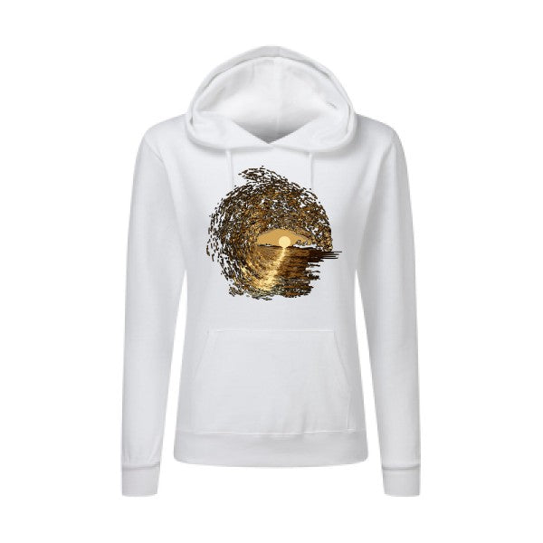 tube SG - Ladies' Hooded Sweatshirt Sweat capuche femme