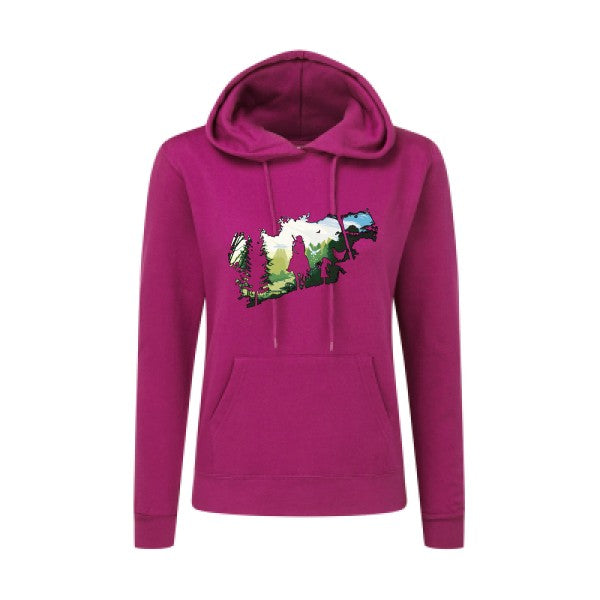 Adventure link SG - Ladies' Hooded Sweatshirt Sweat capuche femme