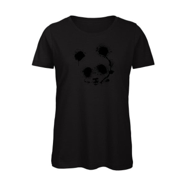 panda   T-shirt femme bio