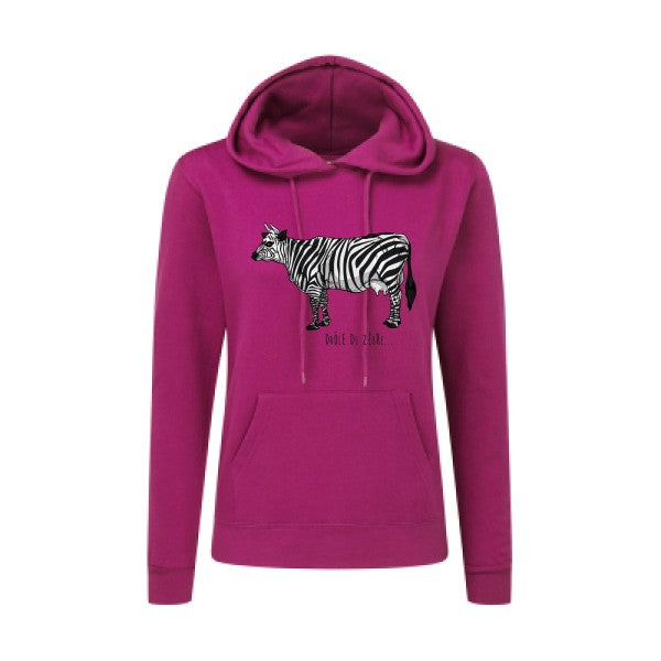 drole de zebre SG - Ladies' Hooded Sweatshirt Sweat capuche femme