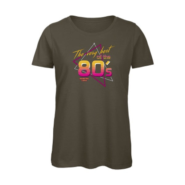 annee 80s   T-shirt femme bio