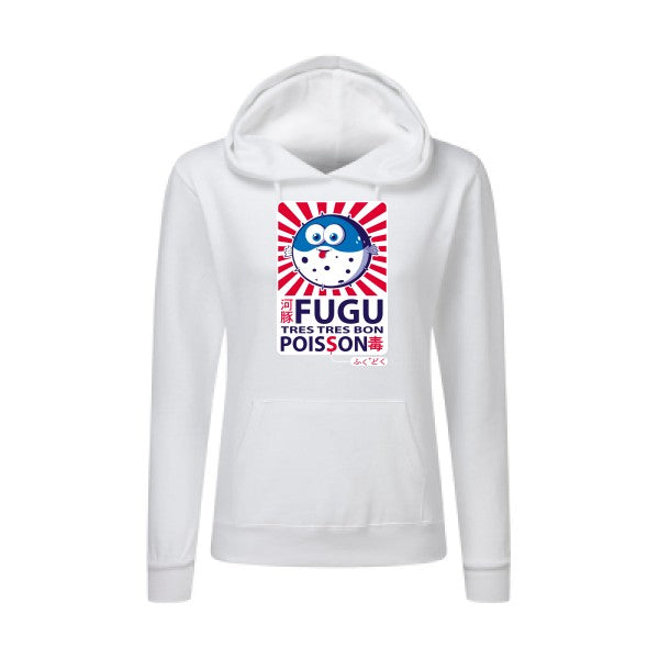 Fugu SG - Ladies' Hooded Sweatshirt Sweat capuche femme