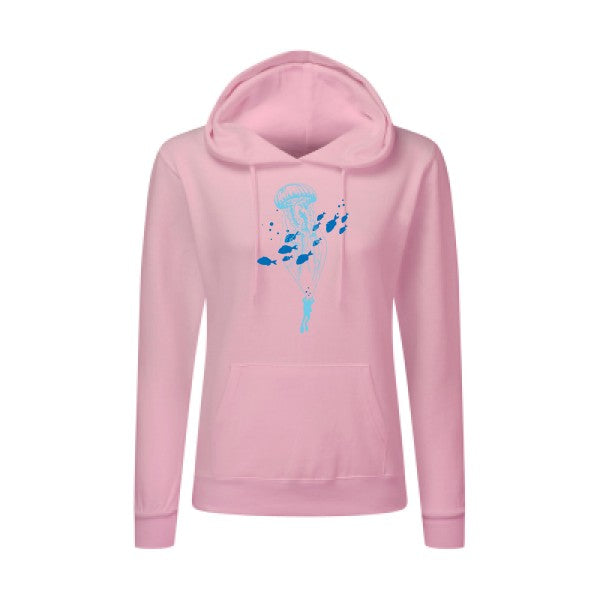 Under the sky SG - Ladies' Hooded Sweatshirt Sweat capuche femme