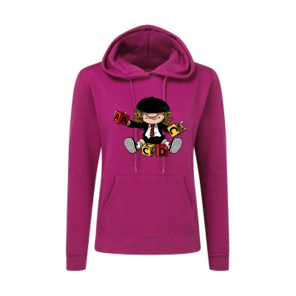 ACDC SG - Ladies' Hooded Sweatshirt Sweat capuche femme