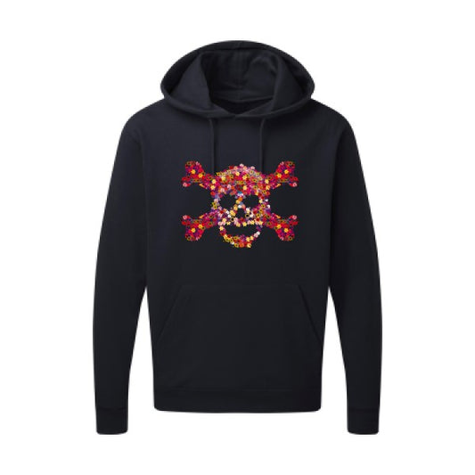 Floral skull SG - Hooded Sweatshirt Sweat capuche