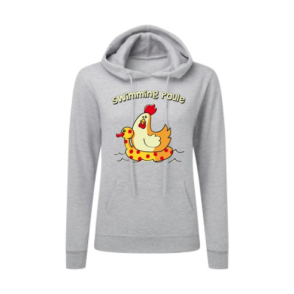 swimming poule SG - Ladies' Hooded Sweatshirt Sweat capuche femme