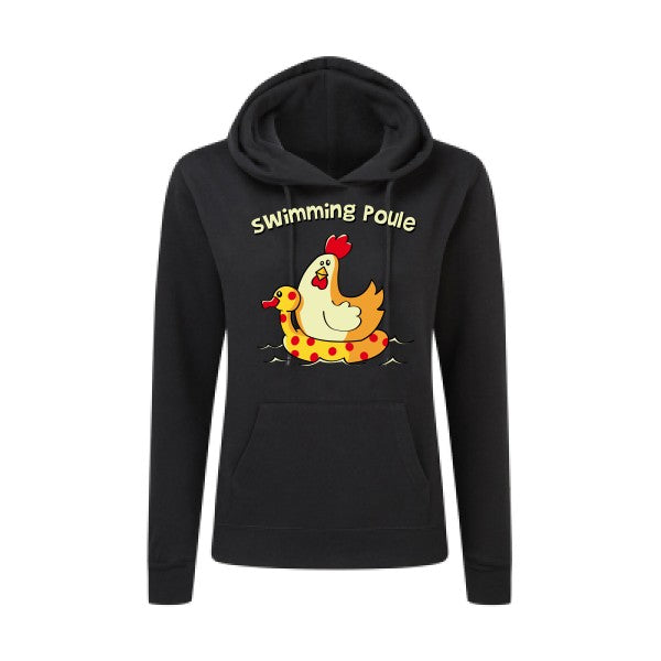 swimming poule SG - Ladies' Hooded Sweatshirt Sweat capuche femme