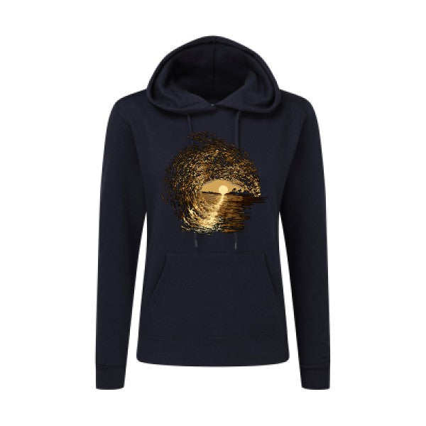 tube SG - Ladies' Hooded Sweatshirt Sweat capuche femme