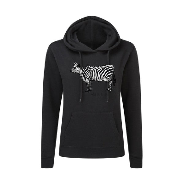 drole de zebre SG - Ladies' Hooded Sweatshirt Sweat capuche femme