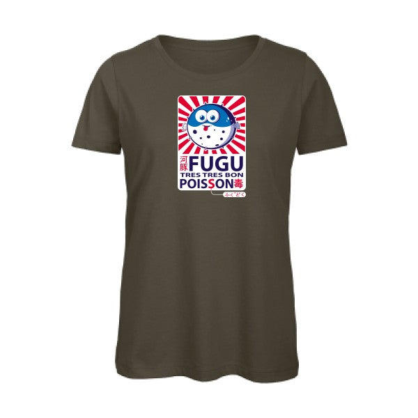 Fugu   T-shirt femme bio