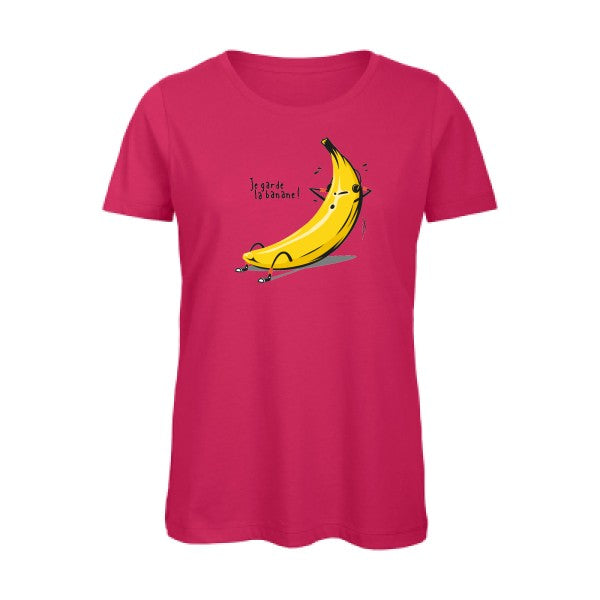 Je garde la banane !   T-shirt femme bio