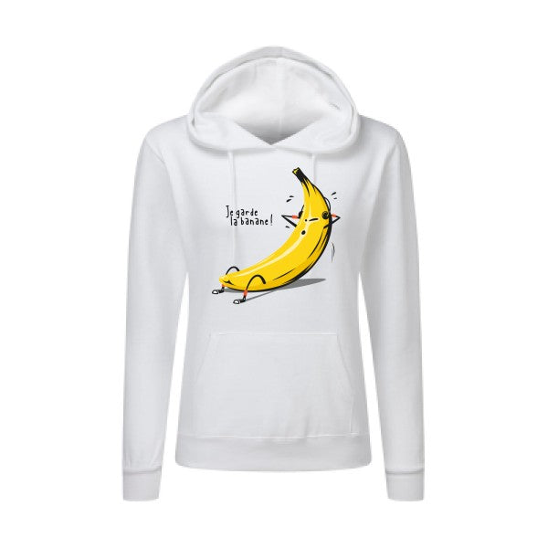 Je garde la banane ! SG - Ladies' Hooded Sweatshirt Sweat capuche femme