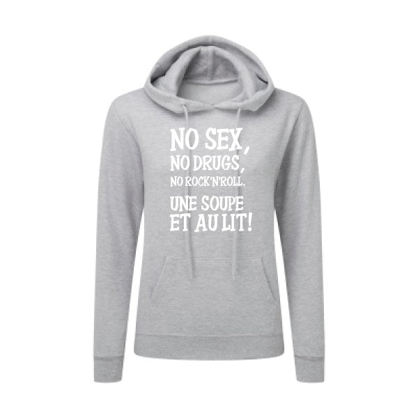 NO...  - Sweatshirt Sweat capuche femme